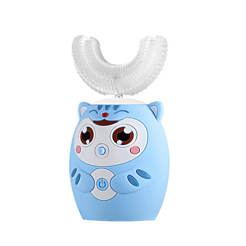 Kids Electric Toothbrush - Fun Animal Design Ultrasonic Toothbrush with USB Charging for Ages 2-Adult