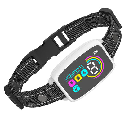 Smart Anti-Barking Dog Collar - Rechargeable Training Collar with HD Display & Waterproof Design