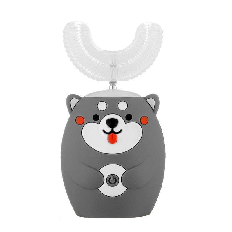 Kids Electric Toothbrush - Fun Animal Design Ultrasonic Toothbrush with USB Charging for Ages 2-Adult
