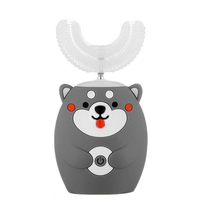 Kids Electric Toothbrush - Fun Animal Design Ultrasonic Toothbrush with USB Charging for Ages 2-Adult