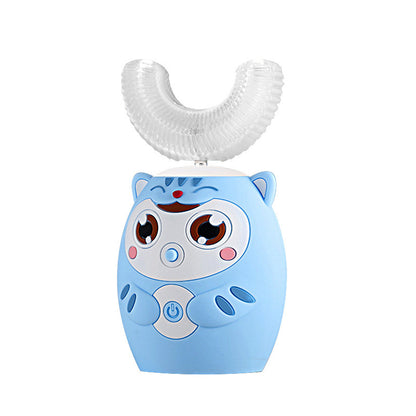 Kids Electric Toothbrush - Fun Animal Design Ultrasonic Toothbrush with USB Charging for Ages 2-Adult