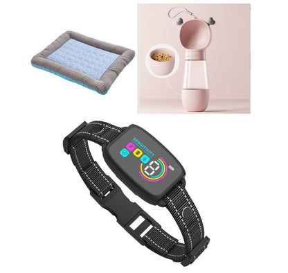 Smart Anti-Barking Dog Collar - Rechargeable Training Collar with HD Display & Waterproof Design