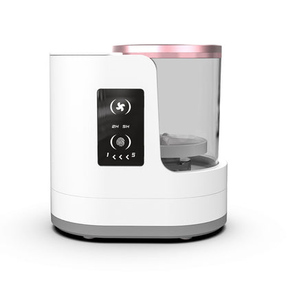 Electric Makeup Brush Cleaner - Automatic Rechargeable Brush Cleaning Device with Drying Stand