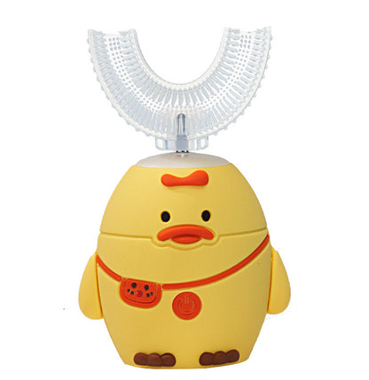 Kids Electric Toothbrush - Fun Animal Design Ultrasonic Toothbrush with USB Charging for Ages 2-Adult